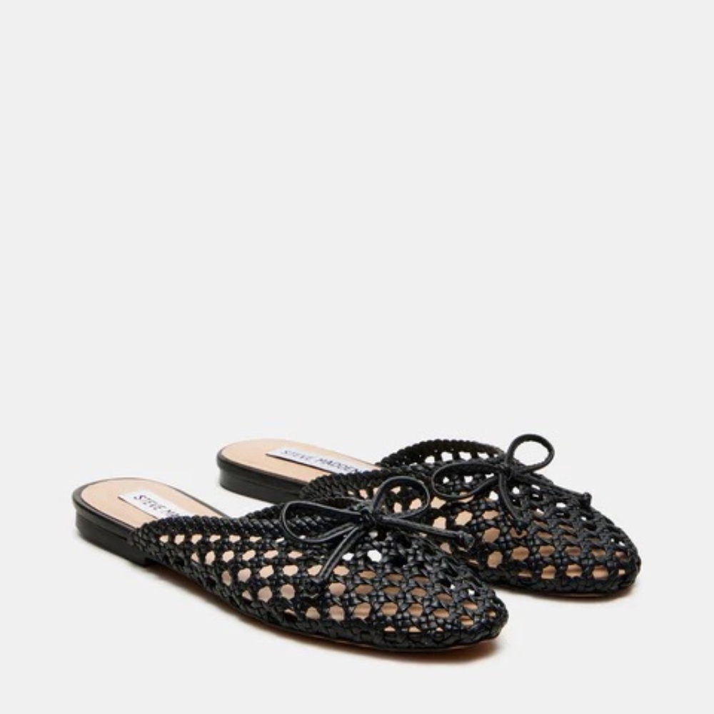 Steve Madden Bartley Black Mule